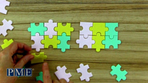 Puzzle Tagliapasta Geometrici. 