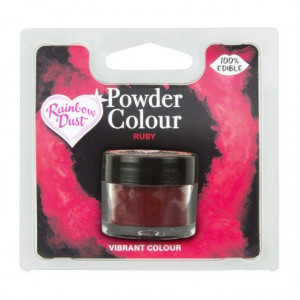 Rosso Rubino. Colorante in polvere Rainbow Dust