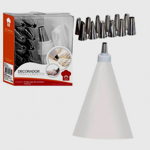 Set di 12 Beccucci + Riduttore + Sac a Poche - Img 2