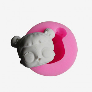  Bambina Set di 2 stampi in silicone