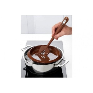 Spatola con termometro per cioccolato