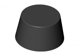 24 Muffin. Stampo in silicone Professionale con Piastra 600x400. - Img 3