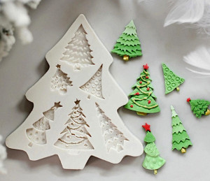albero stampo natale
