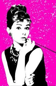 Audrey Hepburn. Grande Stencil di 43 cm - Img 2