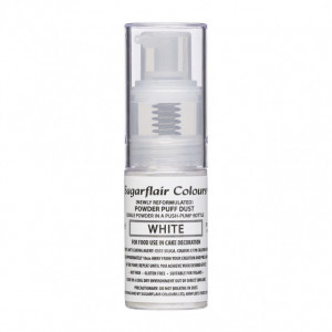 Bianco spray glitter 