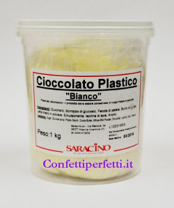 Cioccolato plastico Bianco Saracino