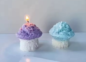 Cup Cake Natale. Stampo in silicone anche per candele