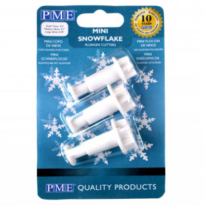Mini stampo fiocchi neve