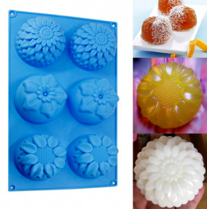 Grande stampo in silicone fiori