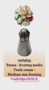 FROSTING PANNA MEDIO Extra Large 41. Beccuccio Decora - Img 1