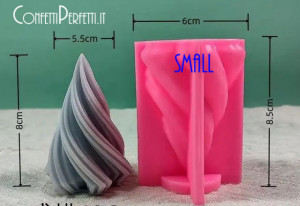 Stampo albero di Natale a Spirale silicone