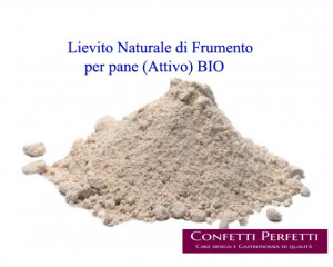 Lievito Naturale di Frumento per pane Attivo BIO. 250 gr