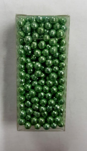 Perle Lucide colorate zucchero verde