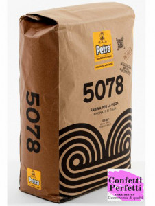 PETRA 5078. Più Snella. Farina Grano Tenero tipo 0 con Farro integrale, Soia e Crusca tostati. W 350-380