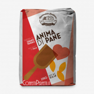 Rosso W 360-400. Farina Tipo 00. Macinazione Lendinara. Anima di Pane.