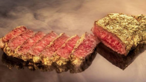 Foglie Oro 24 carati Edibile per Alimenti carne