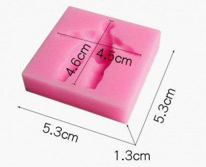 Simpatica Bambina stampi in silicone
