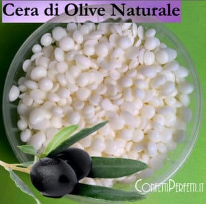 cera di olive naturale candele