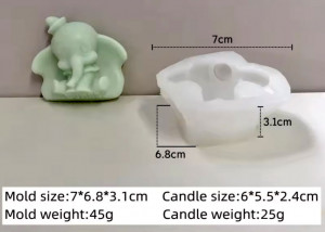 Elefante Dumbo stampo