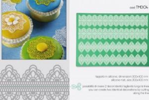 Tappetino in silicone per decoro Linea Magic Decor TMD04 Pavoni. - Img 3