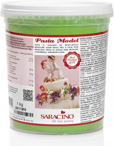 1 Kg Verde Chiaro. Pasta Model Saracino. Gluten Free