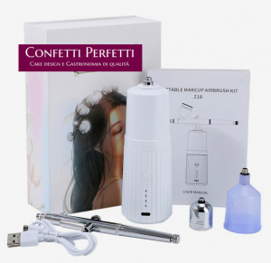Kit Aerografo Ricaricabile Senza Fili - Per Nail Art, Trucco