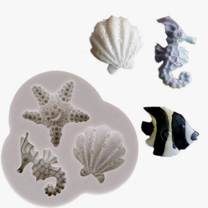Cavalluccio Marino Conchiglia  Stella  Stampo 