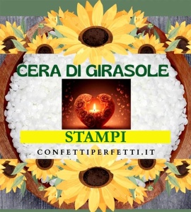 Cera girasole per Candele in Stampi