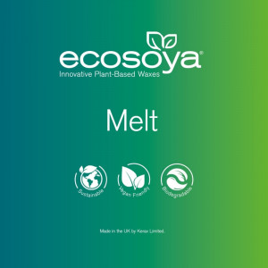 Cera di soia EcoSoya Melt Kerax per wax melt e tart