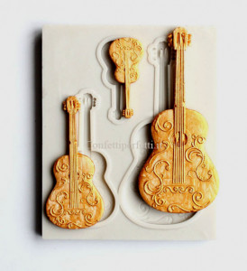 Chitarra Classica. Stampo in silicone di 3 modelli