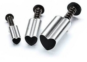 Cuore piccoli. Mini Stampi espulsione in metallo. - Img 2