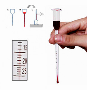 Dosatore in vetro per liquidi