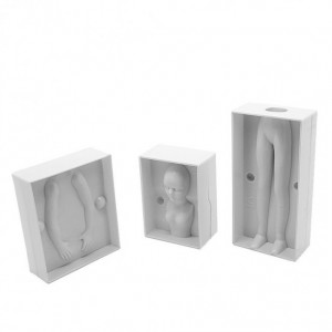 Figura di Donna completa in 3/D. Set di 6 stampi in plastica - Img 4