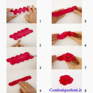 Garofano. 2 Stampi in plastica per il Cake design