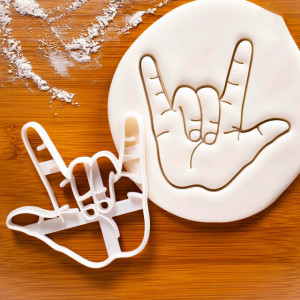 Gesto Mano Rock and Roll tagliapasta