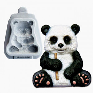Grande Panda. Stampo in silicone