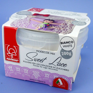 Miscela in polvere per Pizzi e Merletti Sweet Lace 200 gr Modecor.