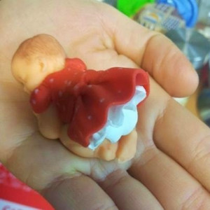 Neonato Stampo in silicone per il cake design