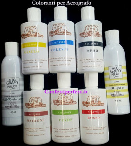 Oro 180 ml. Perlato. Colorante a base acqua per Aerografo. WFD - Img 3