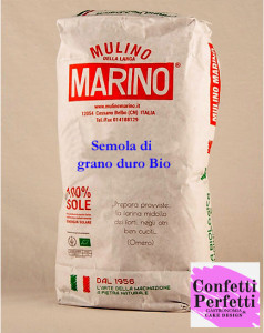 SEMOLA di grano duro Bio.1 Kg. Mulino Marino