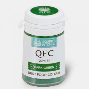 VERDE SCURO. Colorante Lipo in polvere concentrato. Squires Kitchen