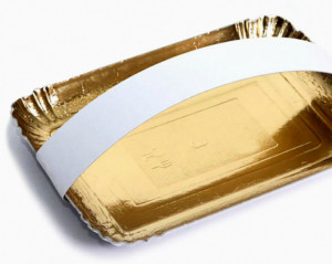 Vassoio Alluminio Alimentare PME Vassoio Sottotorta Rettangolare Argento 17x13 Pollici (Confezione Da 2) Vassoio Torte Rettangolare