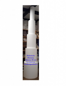 Altezza 30 cm. Basi circolari in polistirolo Dummy Tondo. Da diametro 10 fino a 30 cm