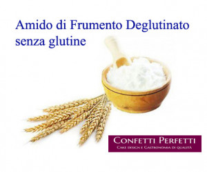 Amido di Frumento Deglutinato senza glutine. 500 gr