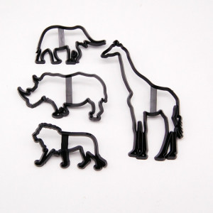 Stampo Animali della Savana