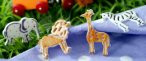 Animali Zoo. Set di 4 stampi ad espulsione Tagliapasta - Img 2