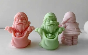 Babbo Natale candele