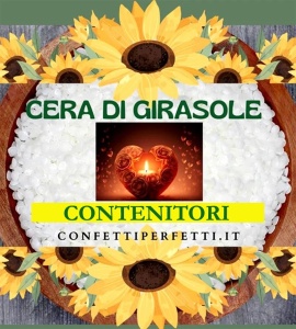 Cera girasole contenitori
