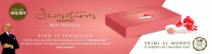 Confetti Rosa Ruby al Cioccolato 150 gr. Maxtris Sensations Nocciola o Mandorla. Senza Glutine - Img 2