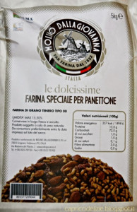 Farina Panettone Dallagiovanna del Maestro Massari di alta qualità